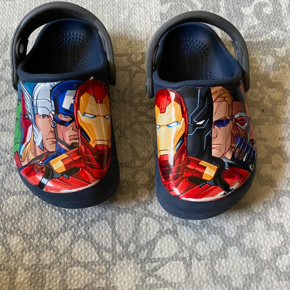 Toddler Avengers Crocs